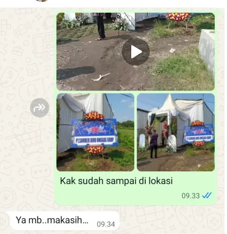 Pengiriman Karangan Bunga Pengasinan Sawangan