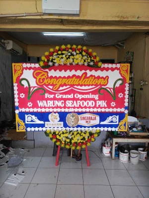 Papan Bunga di Pengasinan Sawangan